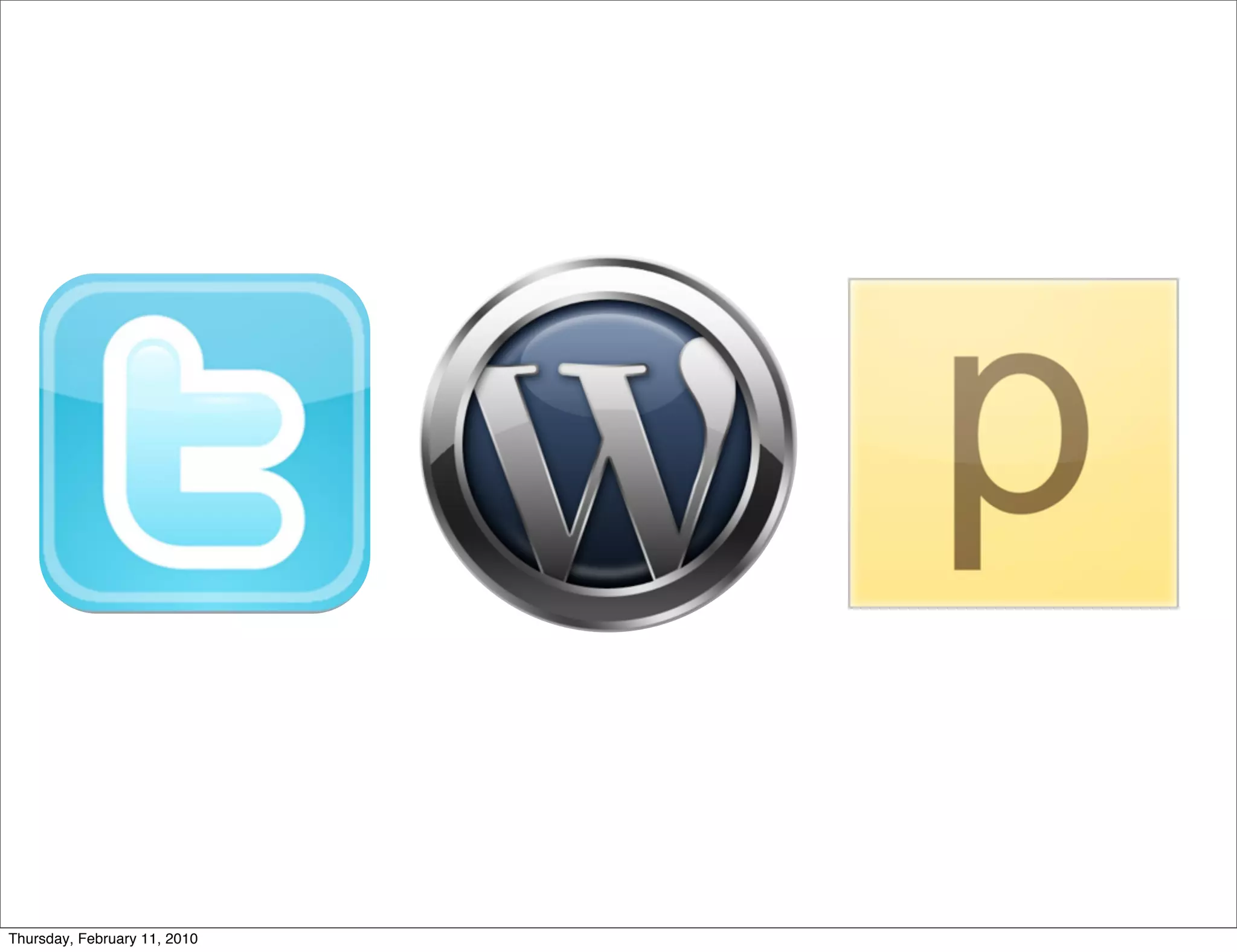 Thursday, February 11, 2010
 