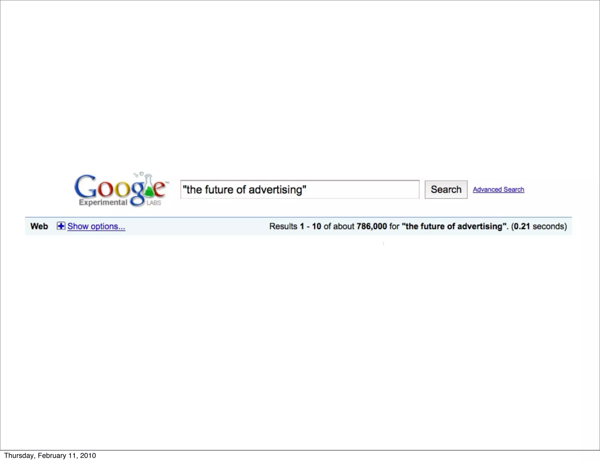 Thursday, February 11, 2010
 