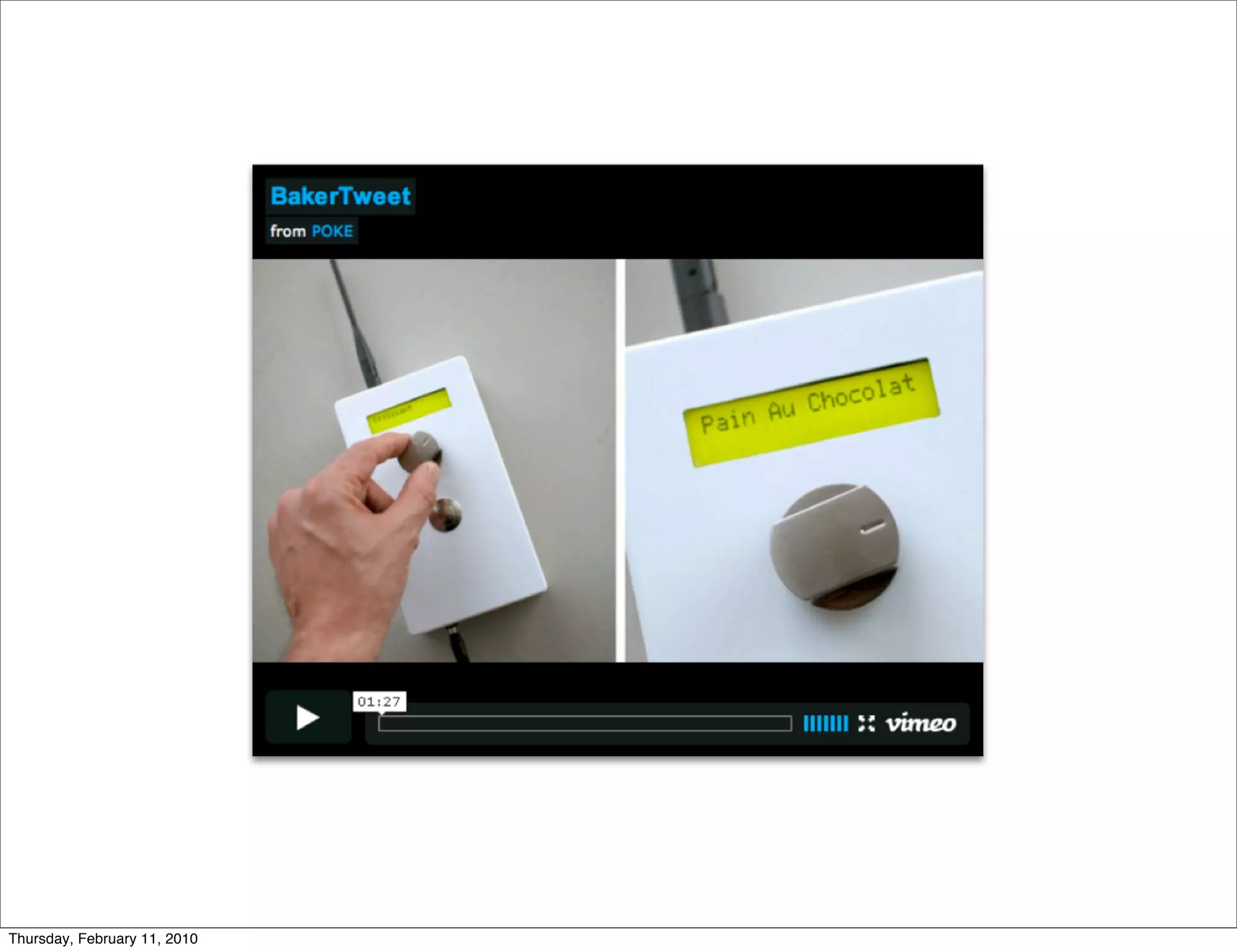 Thursday, February 11, 2010
 