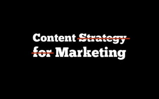 Content Strategy 2015: Marketing, Mobile, and the Enterprise