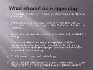 Mime sniffing | PPT