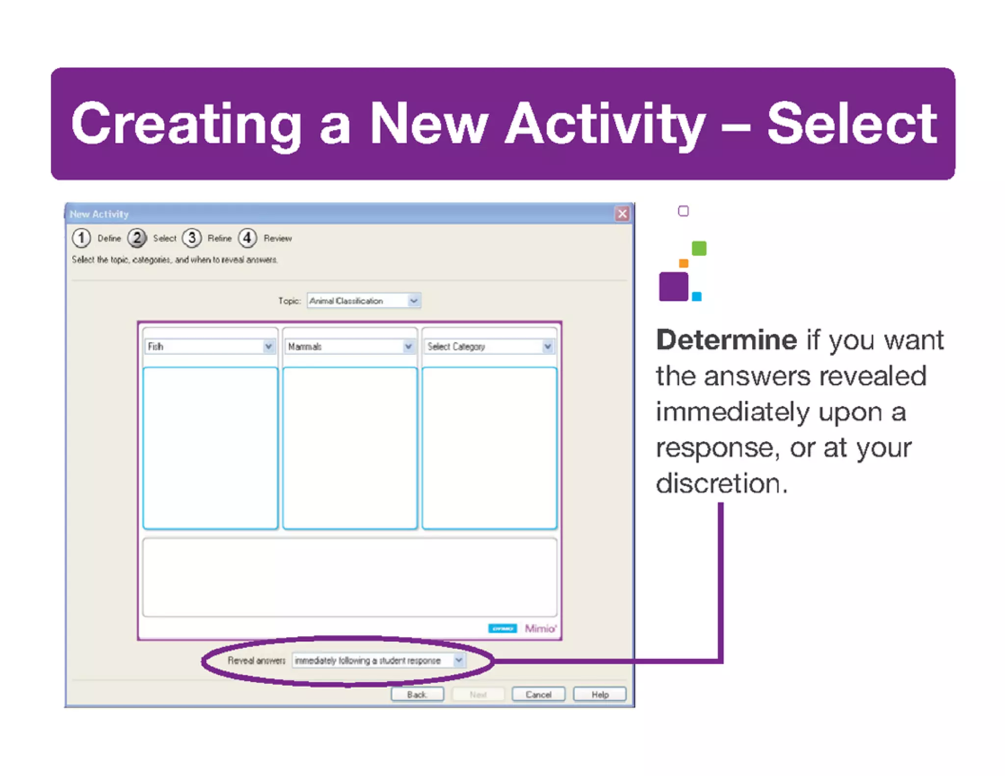 Mimio Activity Wizard Basics