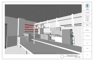 Perspectiva 03
ESC. 1:50
VECTORWORKS EDUCATIONAL VERSION
VECTORWORKS EDUCATIONAL VERSION
UNIBE
Izabella Dominguez
15-0166
Maria E. Castillo
15-0302
Alexia Vicini
15-0369
Marlyn Martinez
15-0066
Escuela De Diseño
de Interiores
Diseño De Cocina Industrial
Arabe
“MIMMA”
Diseño V
Restaurantes
Prof. Magaly Caba
Sec.01
07/ 06/16
16/18
 