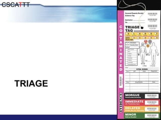 CSCATTT




   TRIAGE
 