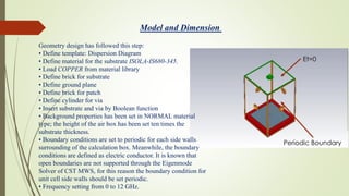 Isolation of MIMO Antenna with Electromagnetic Band Gap Structure | PDF