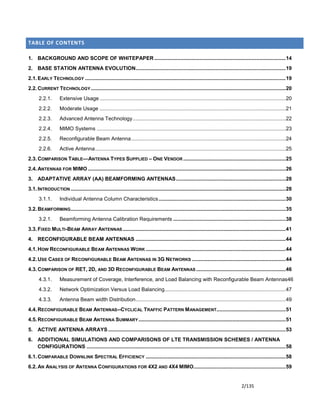 Mimo & Smart Antennas LTE N/W Design | PDF