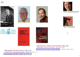 5
Prof. Li Zhong Zheng (MIT)
Prof. 王奕翔 (NTU)
P.S.
……
 