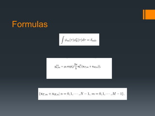 Formulas
 