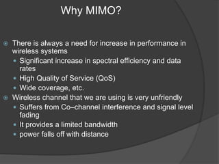 [Year 2012-13] Mimo technology | PPT