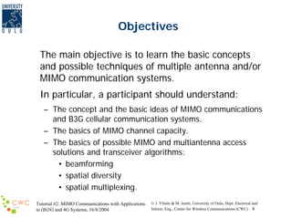 Mimo Program Mimo tutorial | PDF