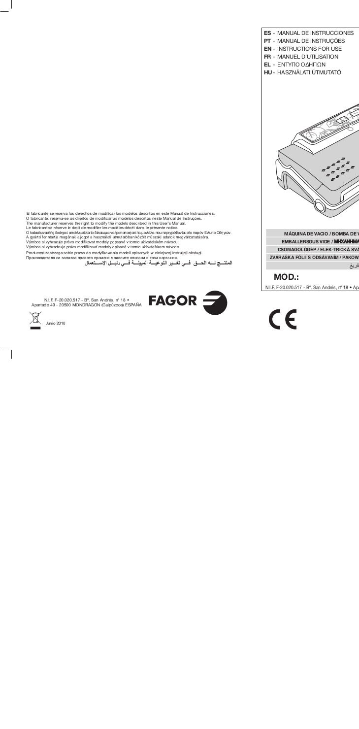 Mi Mv 0 11id Servicio Tecnico Fagor