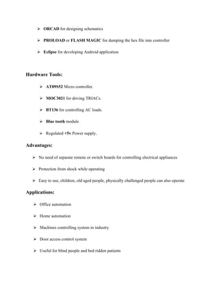 advanced low cost voice recognition based smart home automation using ...