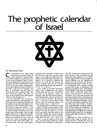 Min1979 01 - El calendario profético de Israel. | PDF
