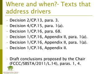 Drivers of deforestation and forest degradation from Montreal to Canada