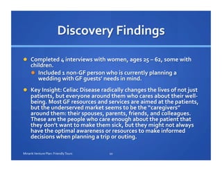 10	
  Minarik	
  Venture	
  Plan:	
  Friendly	
  Tours	
  
 