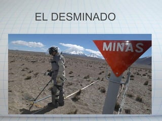 EL DESMINADO  