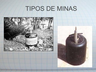 TIPOS DE MINAS  