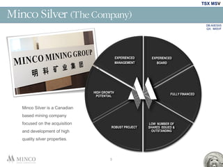 Minco Development Minco presentation | PDF