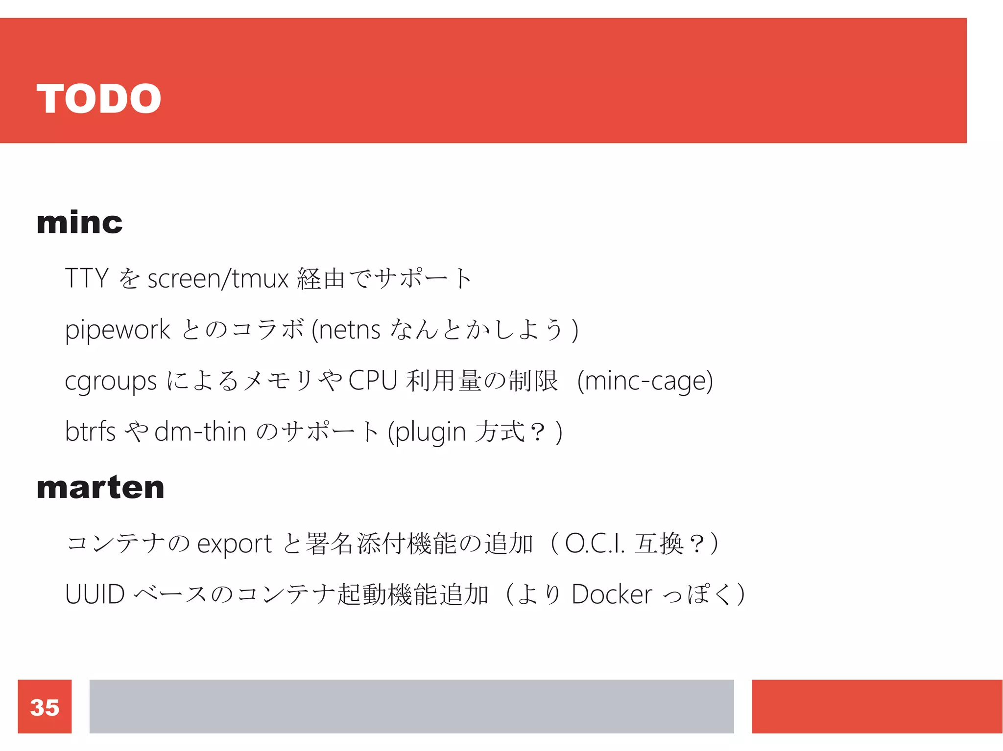 MINCS – containers in the shell script | PDF
