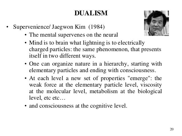 Jaegwon Kim Philosophy Of Mind
