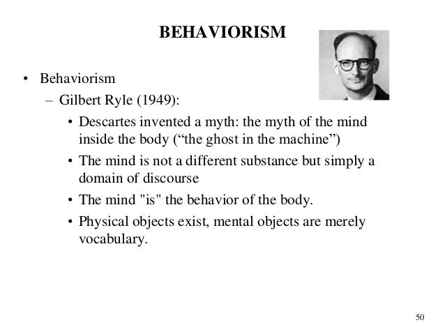 descartes myth gilbert ryle The concept of mind first published in 1949, gilbert ryle’s the concept of mind is one of the classics of twentieth-century philosophy described by ryle as a ‘sustained piece of analytical hatchet-work’ on cartesian dualism, the concept of mind is a radical and controversial attempt to jettison once and for all what ryle called ‘the. descartes myth gilbert ryle The concept of mind first published in 1949, gilbert ryle’s the concept of mind is one of the classics of twentieth-century philosophy described by ryle as a ‘sustained piece of analytical hatchet-work’ on cartesian dualism, the concept of mind is a radical and controversial attempt to jettison once and for all what ryle called ‘the.