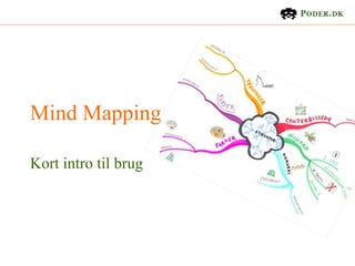 Mind Mapping Kort intro til brug 