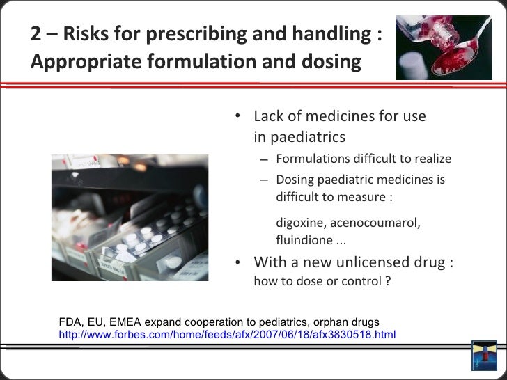 Mind Your Step identifying risk with unlicensed medicines