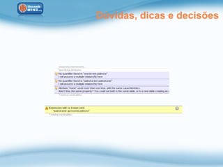 Dúvidas, dicas e decisões
 
