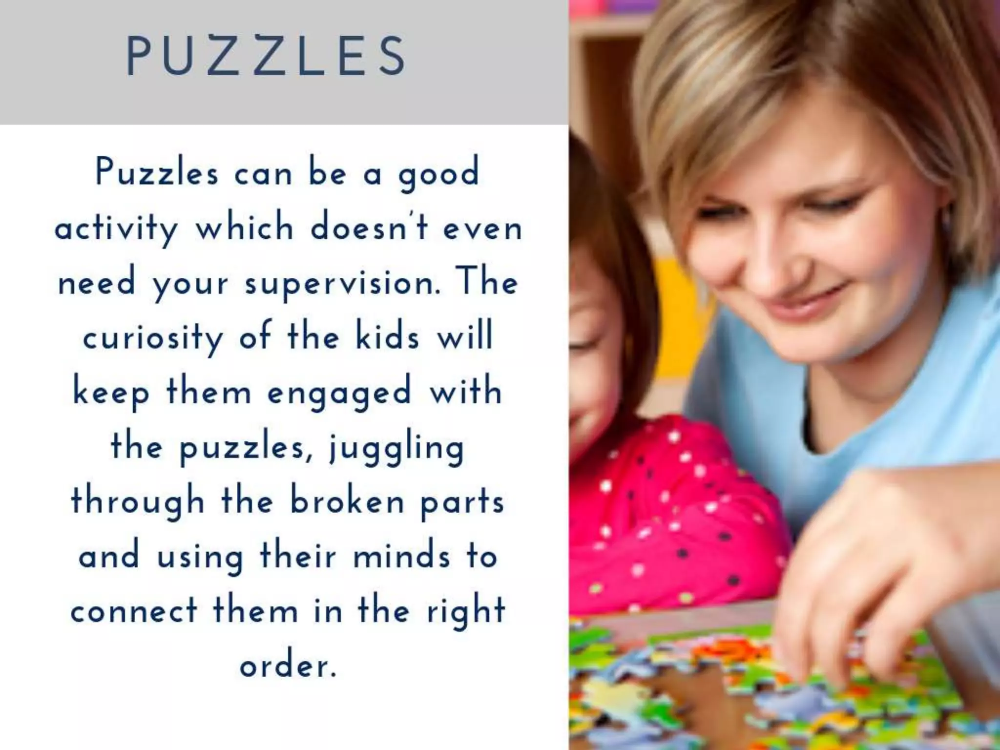 Mind Activities For Kids | PPTX