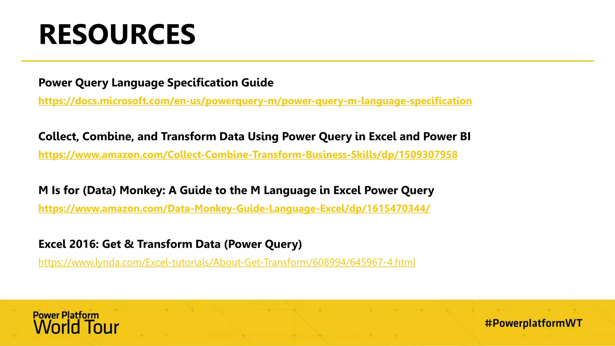 A "M"ind Bending Experience. Power Query for Power BI and Beyond. | PPTX