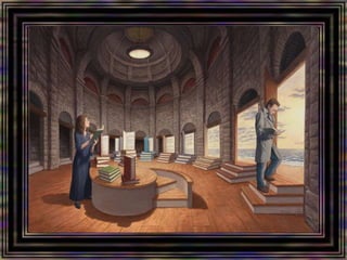 Mind bending optical illusion paintings by rob gonsalves