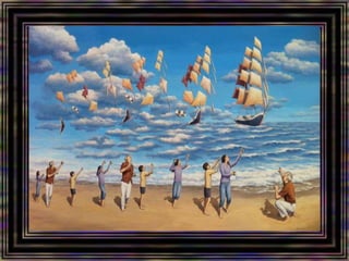 Mind bending optical illusion paintings by rob gonsalves