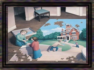 Mind bending optical illusion paintings by rob gonsalves