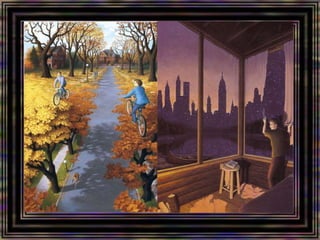 Mind bending optical illusion paintings by rob gonsalves