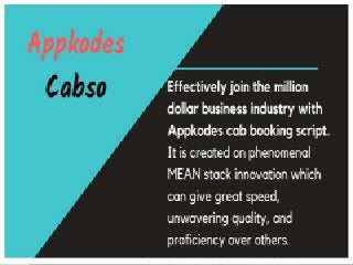 Mind blowing benefits on using mean stack while building a cab booking script