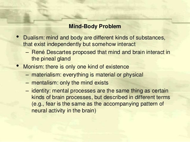 Is The Mind Body Problem