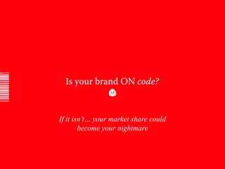 If it isn’t… your market share could become your nightmare