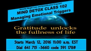 Starts March 12, 2016 11:00 a.m. EST
Dial 641 715 -3660 code 591 178#
 
