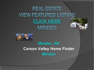 Minden,  NV Carson Valley Home Finder Minden 