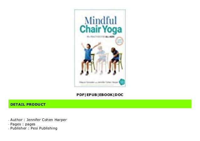 mindful chair yoga card deck