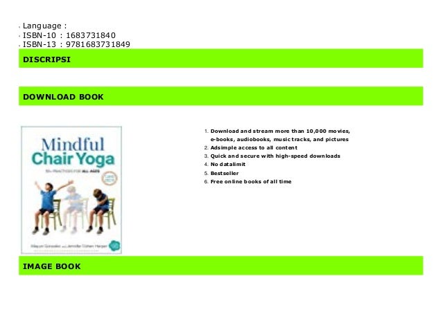 mindful chair yoga card deck