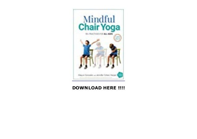 mindful chair yoga card deck