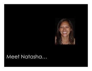 Meet Natasha…
                12
 