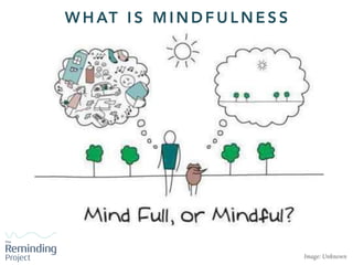 W H AT I S M I N D F U L N E S S
Image: Unknown
 