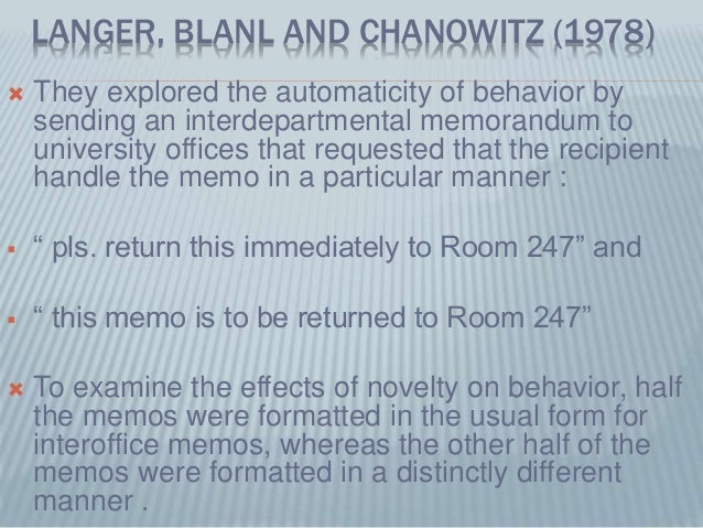 an interdepartmental memo