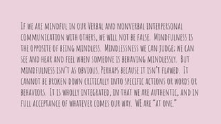 Mindfulness | PPTX