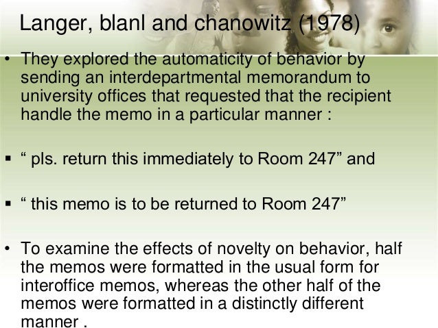 an interdepartmental memo