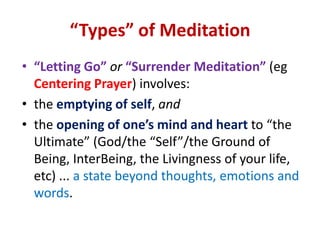 MINDFULNESSThe pastis deadThe future is yet to be born