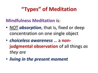 MINDFULNESSAll that we can know is our present thoughtThe only thing we have to “heal” or otherwise “deal with” is the present thought