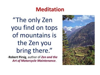 choiceless awareness … a non-judgmental observation of all things as they are